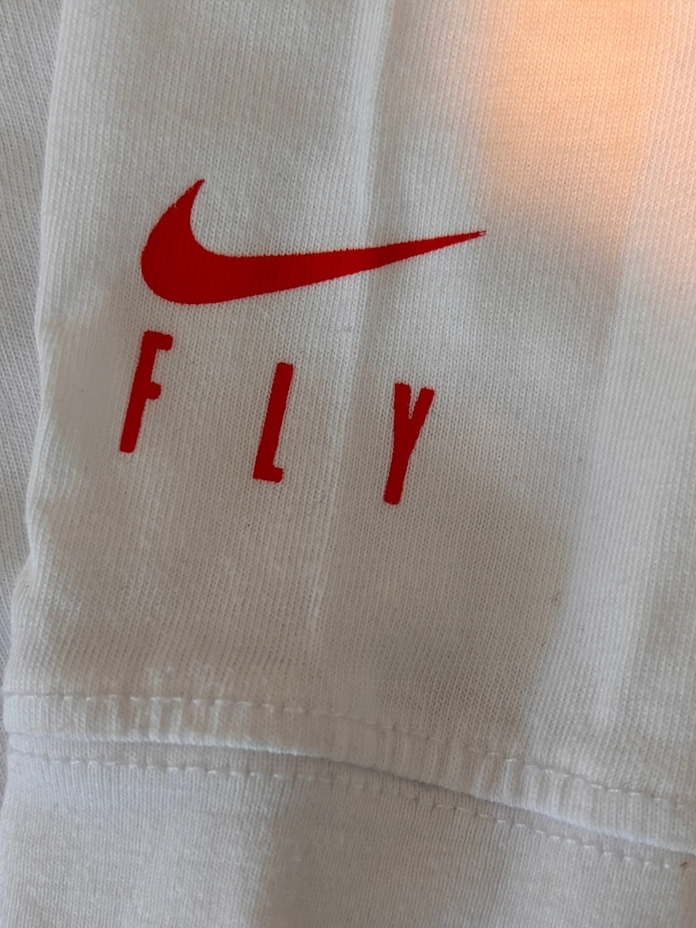 Women’s Nike White Long Sleeve STILL I RISE…, empowering, strong 100% Cotton - Picture 3 of 6
